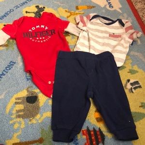Tommy Hilfiger short sleeve, long sleeve & joggers